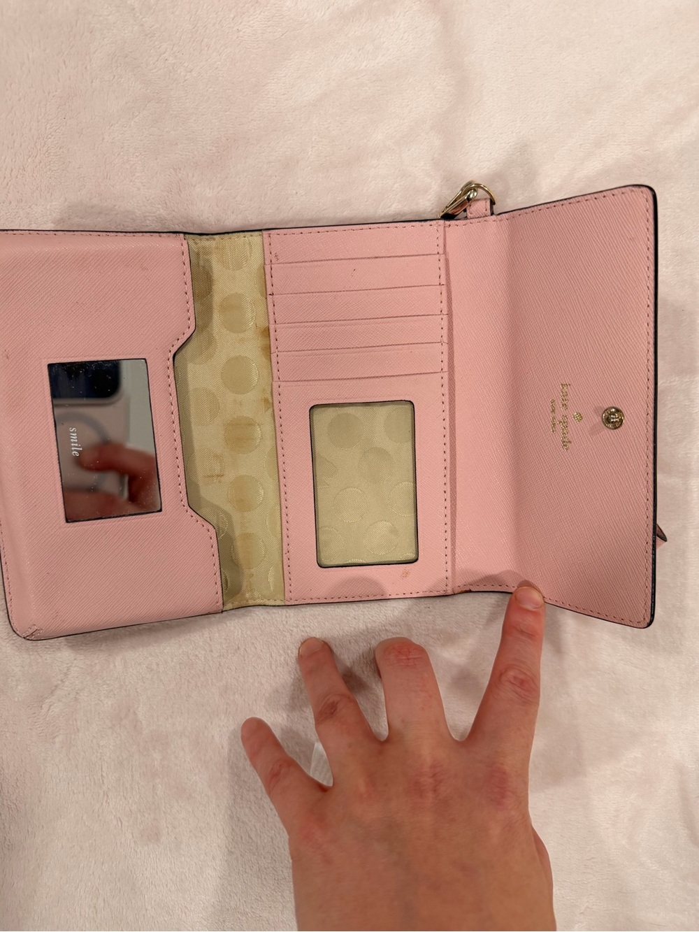 kate spade Pink Wristlet Wallet with Detachable Strap - Picture 3 of 3